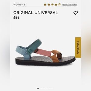 Teva Sandal - Size 6